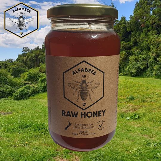Raw Multifloral Honey Glass Jar